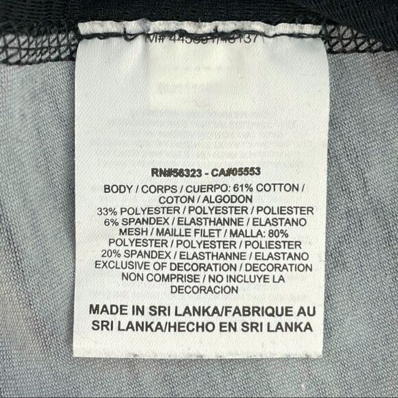 Nike Dri-Fit Athletic Racerback Tank - Black/White - Picture 5 of 7